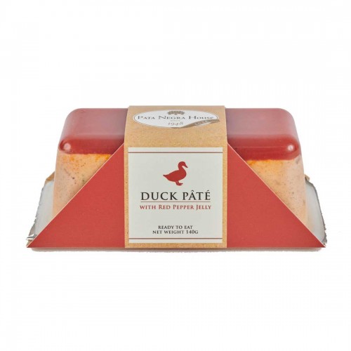 Duck Pate with Red Pepper Jelly