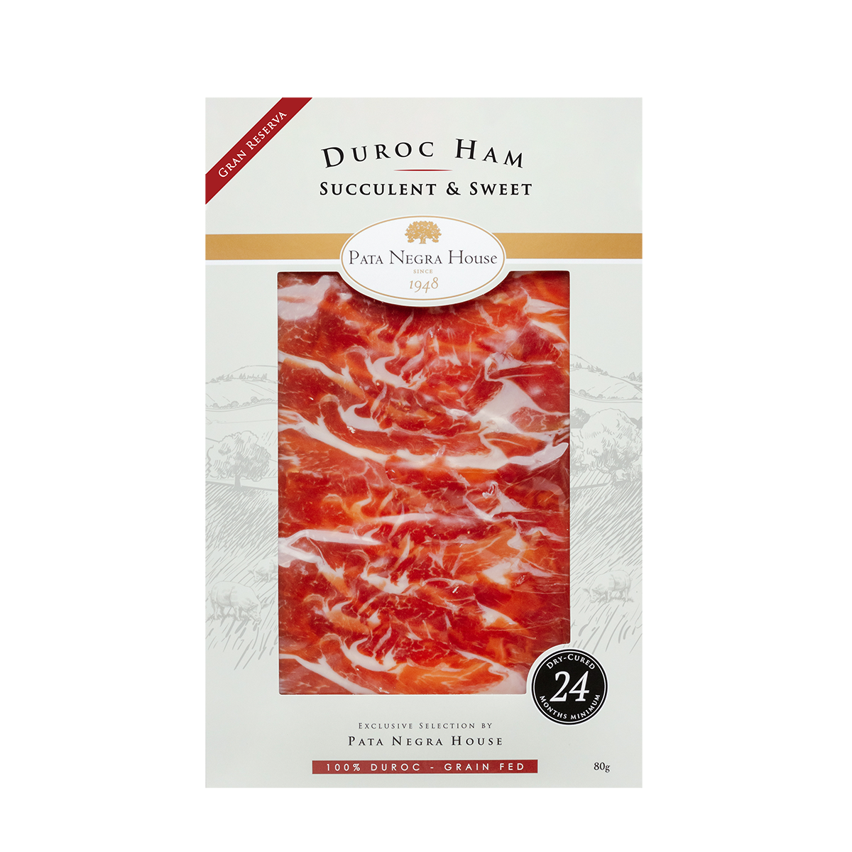 100% Duroc Ham (24 months) 
