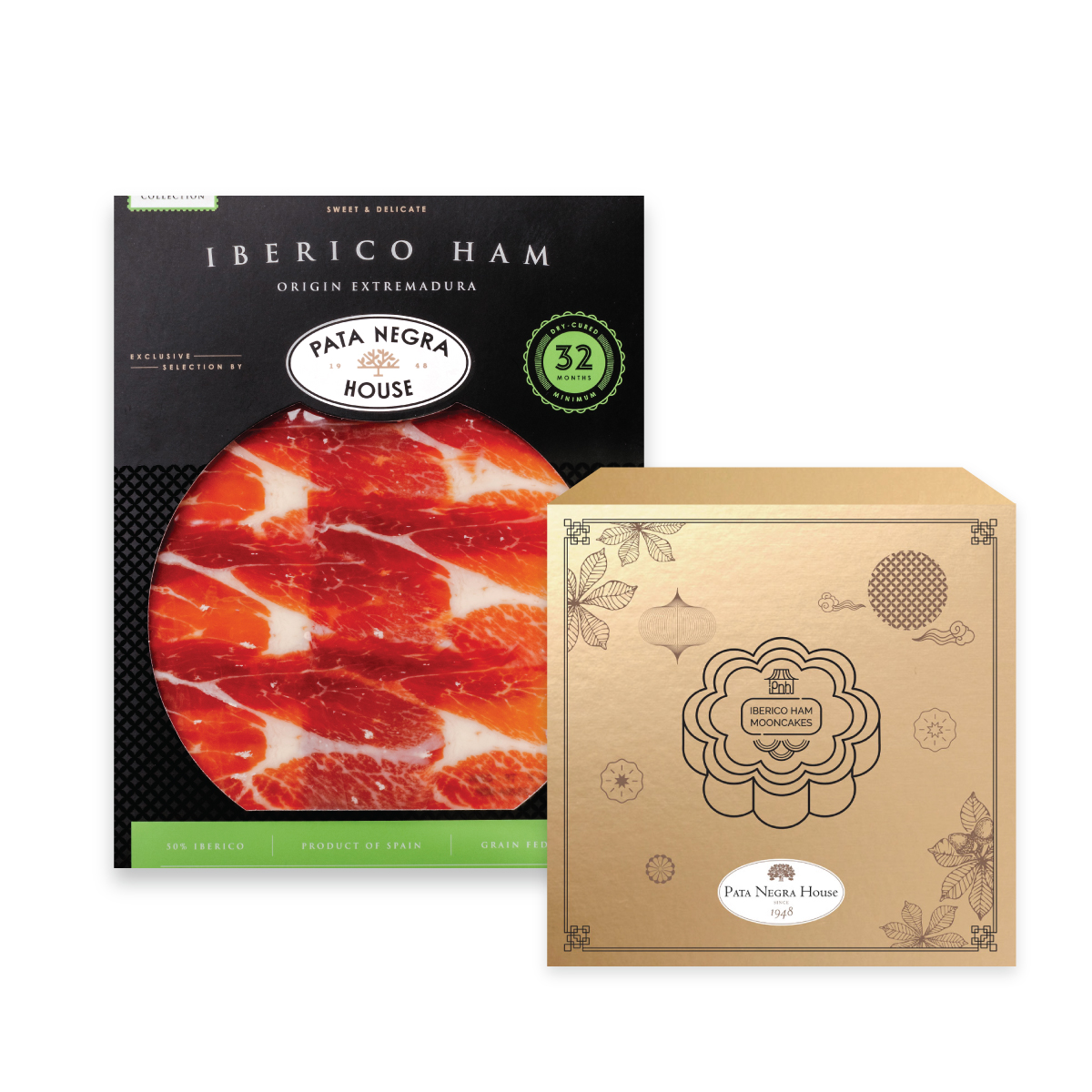 Mooncake Giftbox & 32 Months Iberico Ham 