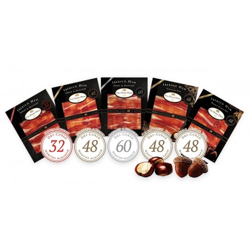 Iberico Ham Collection (50g x 5 styles)