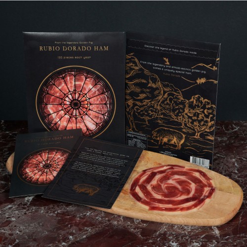 Hand-Sliced Rubio Dorado Shoulder Ham Gift Pack