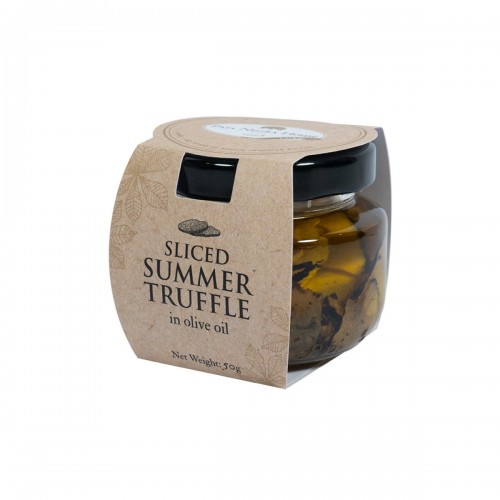 Sliced Summer Truffle In Olive Oil