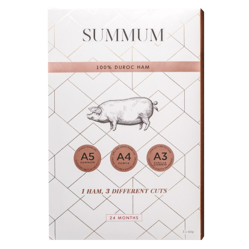Summum Trilogy 100% Duroc Ham 3X40g