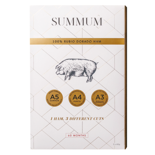 Summum Trilogy 100% Rubio Dorado Ham 3X40g